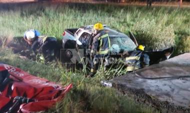 Accidente fatal sobre RN19 a la altura de Frontera: murieron dos mujeres
