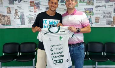 Enzo Avaro es nuevo refuerzo de la verde de barrio Alberione