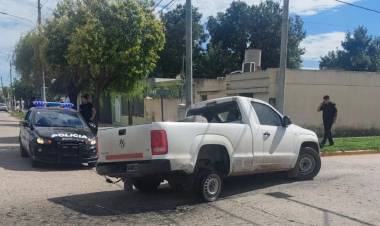 Recuperan en Frontera una camioneta robada en Las Varillas