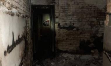 Se incendió una vivienda en Morteros y murió un perro