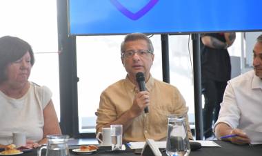 Bernarte finalizó su gestión al frente de la Comunidad Regional San Justo
