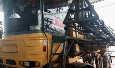 Fitosanitarios: clausuraron maquinaria en Brinkmann