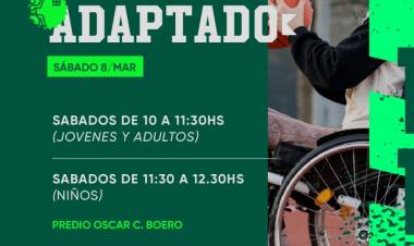 Vuelven las actividades de Deporte Adaptado a Sportivo Belgrano