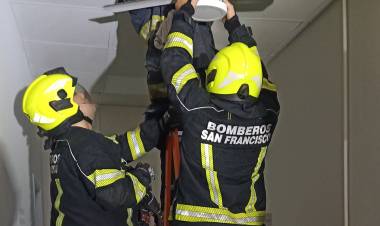 Se generó un principio de incendio en la Clínica Cruz Azul 