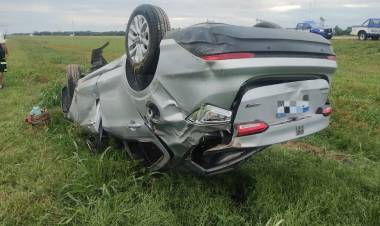 Una mujer murió en un siniestro vial en Ruta 19