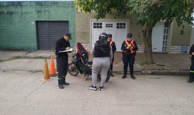 Siguen los controles vehiculares interfuerzas en la ciudad