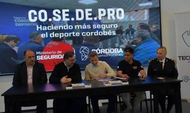 Lanzaron el programa Tribuna Segura para el Departamento San Justo 