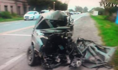 Trágico accidente frontal en La Francia: falleció un conductor