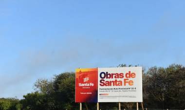 Se solicita circular con precaución por trabajos en la Ruta Provincial 32s  