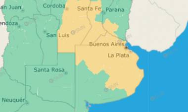Alerta amarilla por tormentas para San Francisco 