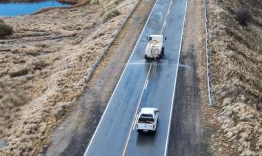 Por segundo año consecutivo se trabaja para reducir la formación de hielo en el camino a las Altas Cumbres