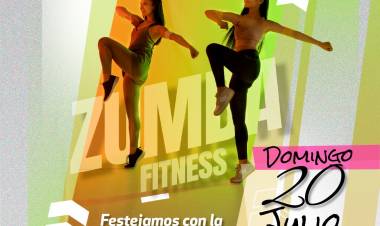 “Las mejores amistades nacen en la pista de baile”: tarde de zumba para celebrar el día del amigo