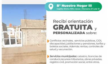 Córdoba capital: La Defensoría del Pueblo llega a B° Nuestro Hogar III con más de 10 servicios y prestaciones 