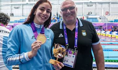 Male Santillán: Oro, récord y orgullo sanfrancisqueño 