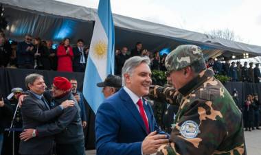 Monte Cristo fue sede del desfile cívico – militar en conmemoración del paso a la inmortalidad del General José de San Martín