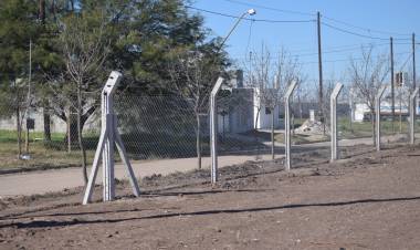San Isidro comenzó con el cerramiento de los nuevos lotes del predio 