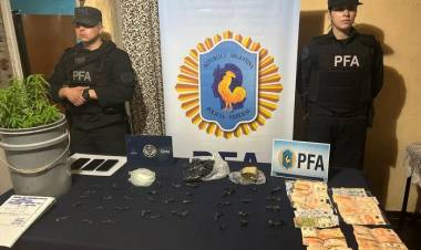 Cayó un clan familiar por narcomenudeo en Frontera