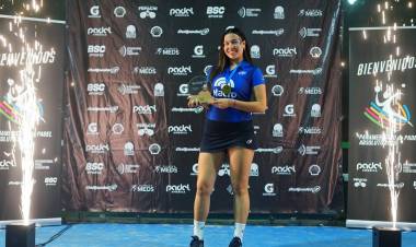 Sol Capello se consagró campeona panamericana con la Selección Argentina de Pádel