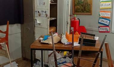 Indignante: robaron nuevamente en el colegio FASTA Jesús de la Misericordia