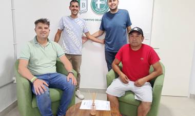 Sportivo Belgrano y la Escuela de Fútbol Pincharratas de Rancagua firmaron un convenio de cooperación deportiva