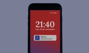 Argentina pone en marcha “AlertAR”: un nuevo sistema nacional de alerta temprana para celulares