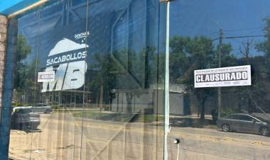 Municipio clausuró taller sacabollos por no contar con la habilitación correspondiente