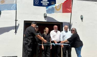 Quedó inaugurada la nueva base del Comando Radioeléctrico en Frontera