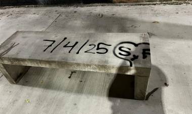 Imputan a joven tras actos de vandalismo en el recientemente reinagurado Pasaje Cornaglia