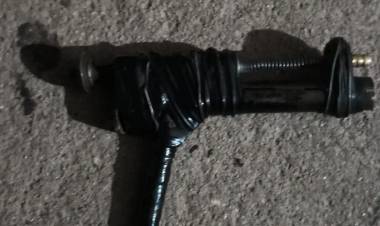 Secuestran una réplica de arma de fuego tras una amenaza en barrio Jardín