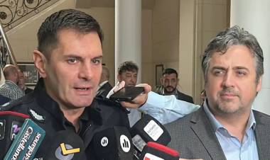 Alejandro Trógolo asumió como jefe de la Unidad Regional V de Policía con sede en Rafaela