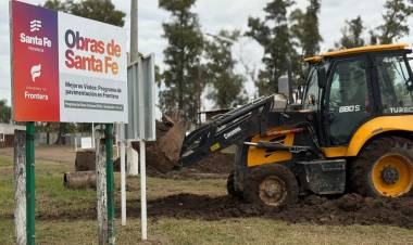 Frontera: Comenzó la obra de ampliación de pavimento urbano en la zona del Jardín Nucleado