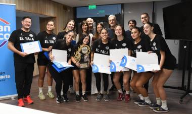 El Concejo Deliberante distinguió al vóley femenino del Club ‘El Tala’ y a ‘La Comedia San Francisco’
