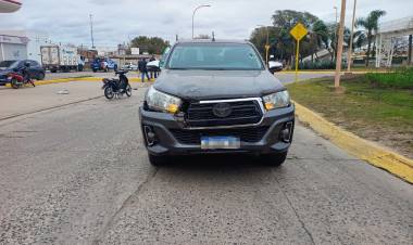 Motociclista sufrió graves lesiones tras un accidente en barrio Consolata