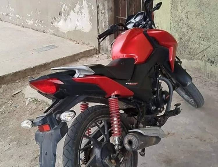 Encontraron en Frontera una moto robada en San Guillermo