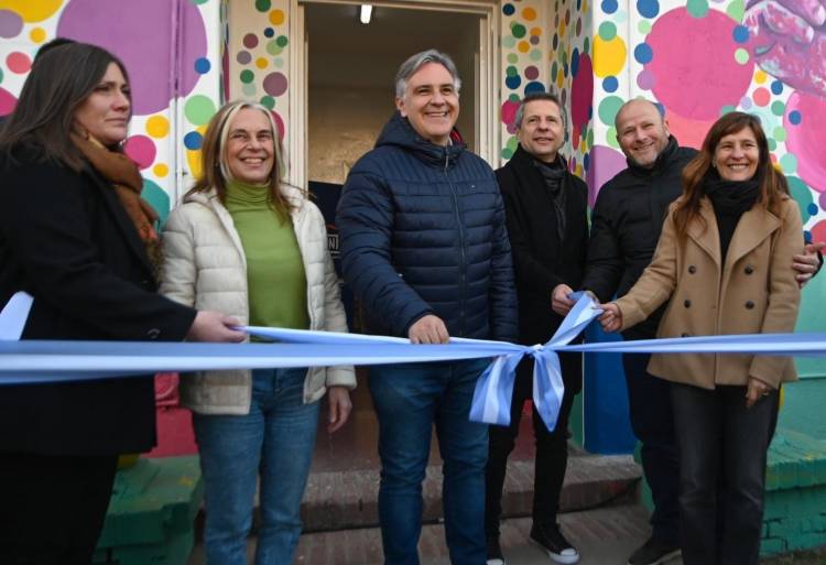Llaryora y Bernarte inauguraron la puesta en valor de la residencia Alfonsina Storni