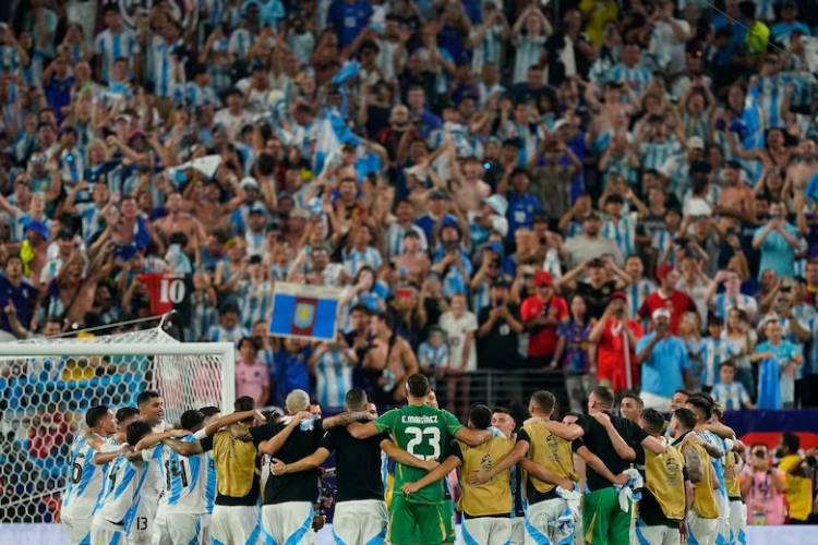 Argentina en la final de la Copa América 2024