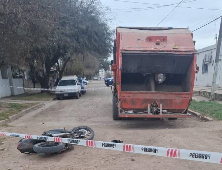Falleció un motociclista en un accidente en Morteros