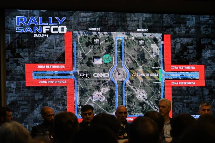Se presentó oficialmente la 25° edición del “Rally Ciudad de San Francisco”