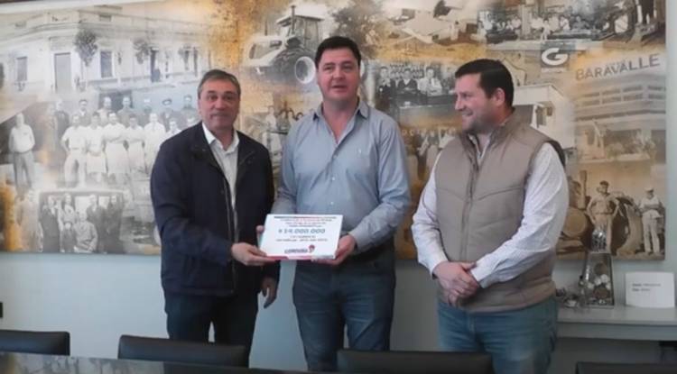 Las Varillas recibió $15 millones de Gobierno de Córdoba para obras de pavimento