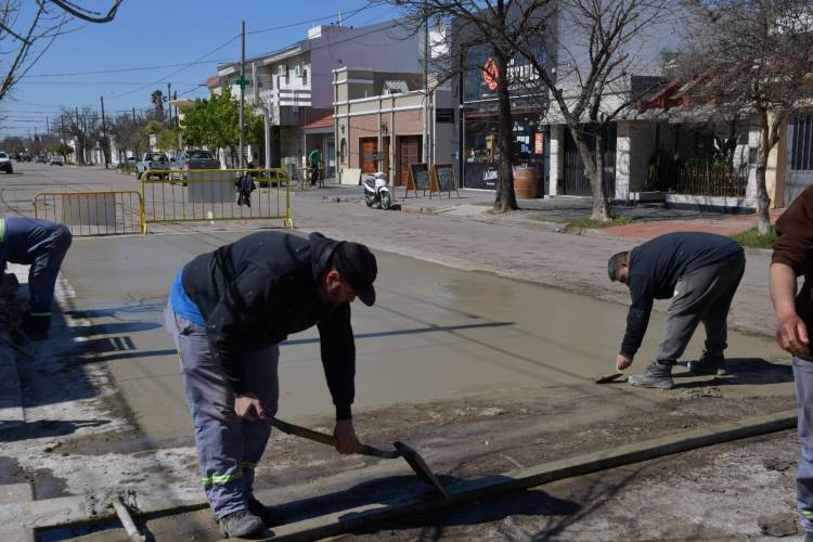 Comenzó  la segunda etapa del Plan Municipal de Bacheo 