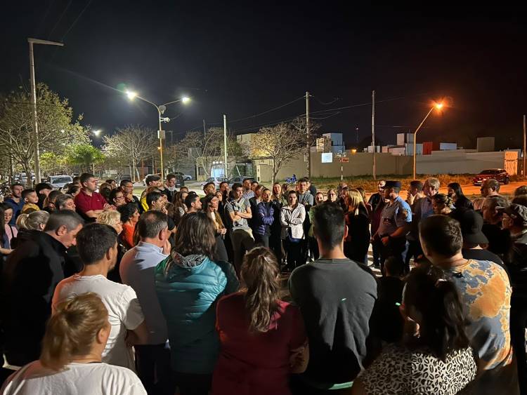 Vecinos de los Loteos Palmares se autoconvocaron para pedir mayor seguridad