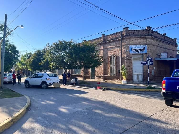 Accidente de tránsito en barrio Roca deja un herido