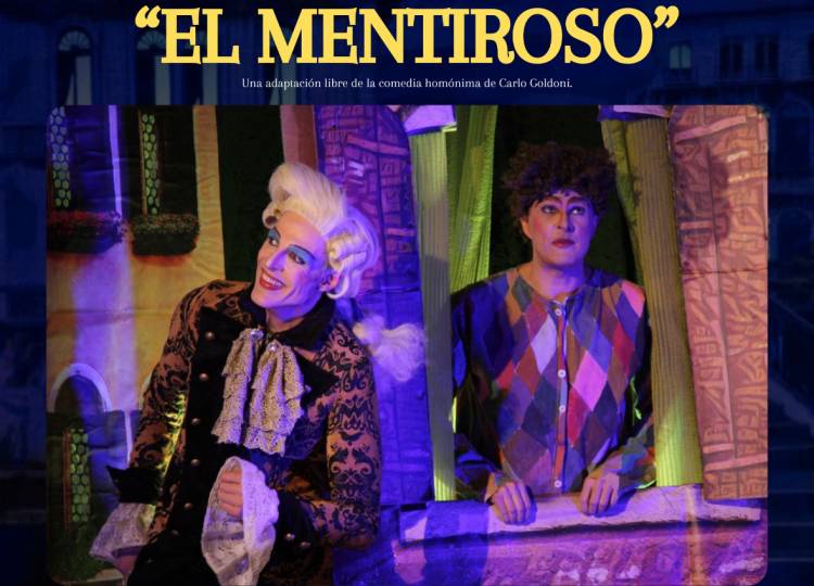 Desde España llega la obra de teatro “El mentiroso” protagonizada por dos sanfrancisqueños 