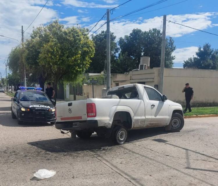 Recuperan en Frontera una camioneta robada en Las Varillas