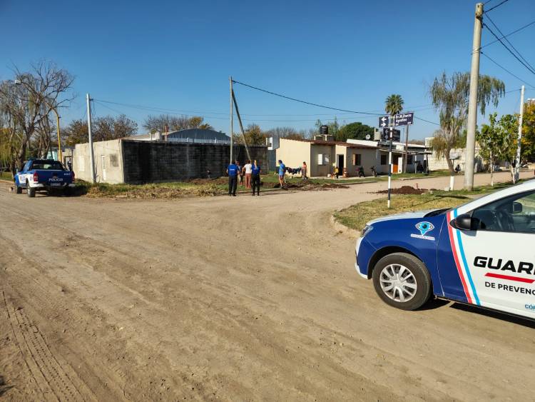 Detectan Conexión Clandestina a Cloacas en Barrio Parque