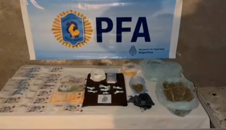 Desbaratan puntos de venta de droga en Frontera y detienen al principal responsable, “El Gaucho”