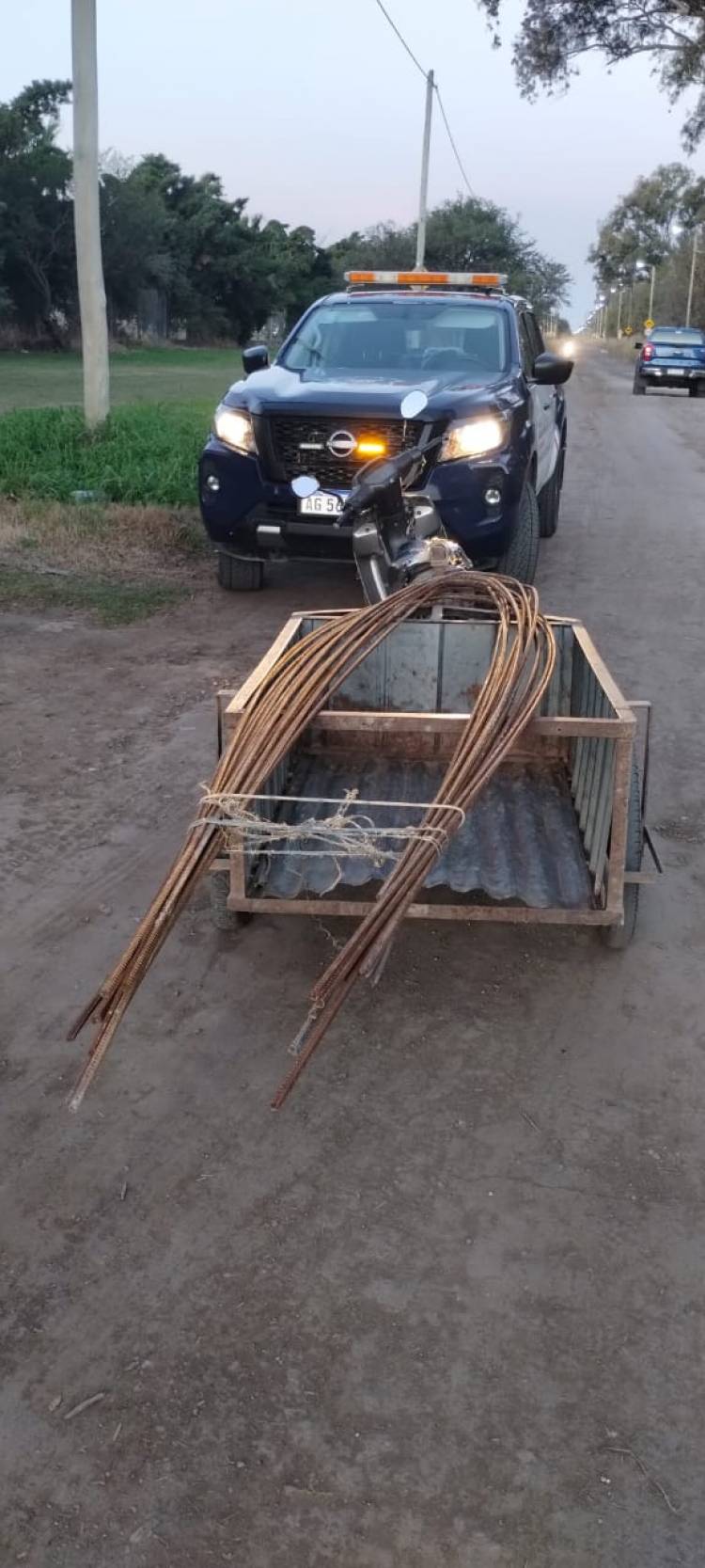 Dos hombres detenidos por el robo en una obra en construcción en Barrio Villa Golf