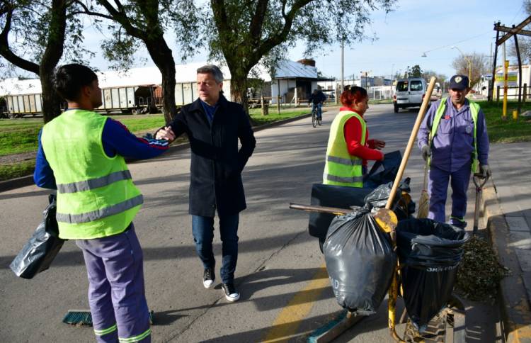 ‘La Muni en Tu Barrio’ llegó a barrio San Martín con mejoras y servicios para los vecinos