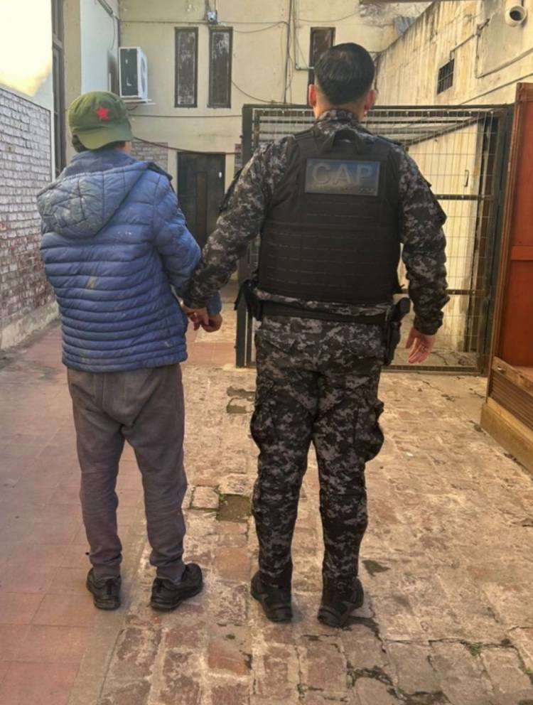 Robó una garrafa a su hermana y fue detenido 