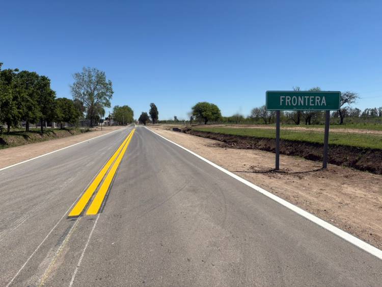 La pavimentación de la Ruta 32s entra en su etapa final